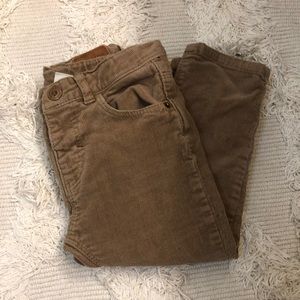 Zara toddler boy skinny corduroy jeans 2-3t